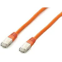Equip Cat.6A PlatinumS/FTP Patchkabel, 5.0m, Orange, 5 m, Cat6a, S/FTP (S-STP), RJ-45, RJ-45, Orange