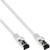 InLine Patchkabel, S/FTP (PiMf), Cat.8.1, 2000MHz, halogenfrei, weiß, 2m, 2 m, Cat8.1, S/FTP (S-STP), RJ-45, RJ-45, Weiß