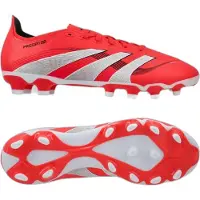 Adidas Herren - Predator League Pure Victory Pack MG Multi-Ground Fußballschuhe - Lucid Red/Weiß/Schwarz