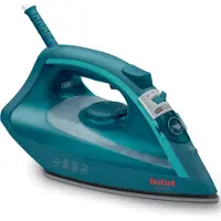 GROUPE SEB Virtuo FV1739E0, Trocken- & Dampfbügeleisen, Keramik-Bügelsohle, 90 g/min, Blau, 24 g/min, 2000 W
