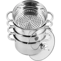 KINGHOFF Garnek Na Pare 24Cm 5.0 L Kh-3320