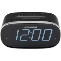 Grundig Sonoclock3100, Digitaler Wecker, Oval, Schwarz, Drinnen, 24 h, FM