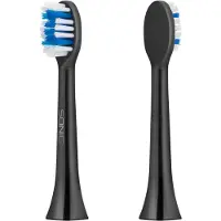 Uni-T Teesa SONIC BLACK harte Zahnbürstenköpfe