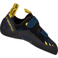 La Sportiva Tarantula Boulder, Climbing Footwear, 34, Night Blue/Moss (Blue) -