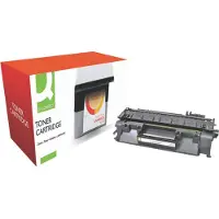 Q-CONNECT KF16487 Alternativ Tonerkartusche schwarz (KF16487)