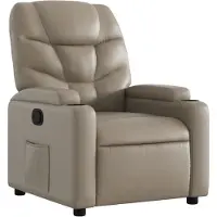 Sonstiges Relaxsessel Cappuccino-Braun Kunstleder
