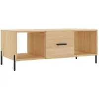 vidaXL Couchtisch Sonoma-Eiche 102x50x40 cm Holzwerkstoff