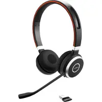 Jabra Evolve 65 SE UC Stereo - Headset - On-Ear - Bluetooth - kabellos - USB - optimiert für UC