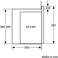 Siemens BE555LMB1 Mikrowelle 25 l Garraumvolumen LED-Display Mit Grill Funktion