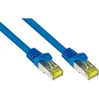 Alcasa RNS-RJ45 Patchkabel S/FTP PiMF CAT 8.1 CAT8.1 2m blue