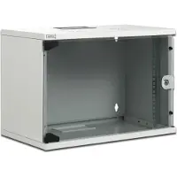 Digitus Wandgehäuse, SOHO, unmontiert - 540x400 mm (BxT), Wandmontiertes Regal, 7U, 60 kg, Grau