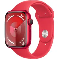 Apple Watch 9 Cell 45mm Alu (PRODUCT)RED Sportarmb. S/M