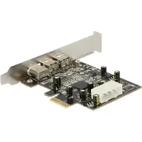 DeLOCK PCI Express card FireWire A / B, PCIe, 800 Mbit/s, Kabelgebunden, Windows 2000/XP/XP-64/Server-2003/Vista, Mac OS 9x +, Linux - Kernel 2.6x, 2 x FireWire 1394B 1 x FireWire 1394A