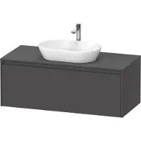 Duravit Ketho.2 Wastafelonderkast 120x55x45,9 cm Mat Grafiet