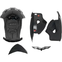 Cgm Vollschwarzes Innenfutter 320 TRON Helm Größe XXL