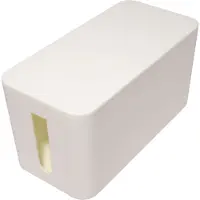 Value Kabel-Box, klein, weiß