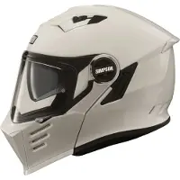 Simpson Darksome Solid 06 Klapphelm, weiß, L (60)