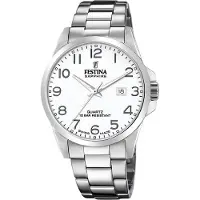 Festina Uhr Swiss Herren silber Armband Edelstahl UF20024/1