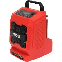 YATO YT-82940, Tragbar, Digital, AM, FM, 87,5 - 108 MHz, 522 - 1710 kHz, 3 W