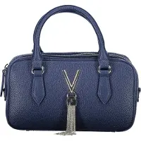 Valentino Eleganter Damen-Shopper in Blau mit verstellbarem Schultergurt