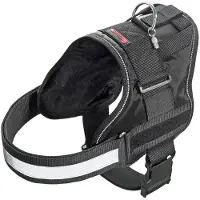 Karlie Xtreme Hundegeschirr Teflon, Farbe:schwarz, Größe:70 - 83cm x 50mm