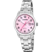 Calypso K5873/2 Damenuhr Quarz Stahl/Rosafarben