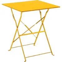 Oviala Klappbarer Bistrogartentisch GELB - Rome