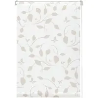 Gardinia EASYFIX Rollo Nachbildung 100 Scandinavian weiß/natur 120 x 150 cm