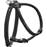 Hunter Geschirr Round & Soft Canadian Up XS-S, schwarz