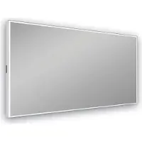 Schneider GLOW HCL Lichtspiegel, rundum Lichtbänder, Human Centric Lighting, mit Spiegelheizung, 140x5,5x76cm, 166.540.01.50, Farbe: Silber eloxiert
