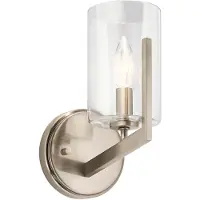 Kichler Elstead Nye Wandleuchte E14 Klassisches Zinn Klar