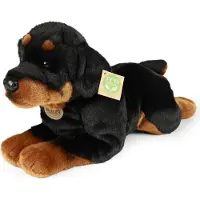 Rappa Plüschhund Rottweiler 44 cm, umweltfreundlich