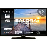 Salora MOBILE32TV, 81,3 cm (32"), 1920 x 1080 Pixel, LED, Smart-TV, WLAN, Schwarz