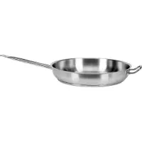 YATO YG-00105, Rund, Allzweckpfanne, Edelstahl, Keine Beschichtung, Edelstahl, 8,8 l