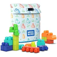 Mega Bloks Bausteinebeutel für Vorschulkinder mit Bausteinen aus pflanzlichen Rohstoffen
