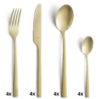 Amefa Besteckset Manille Champagner (16-teilig)