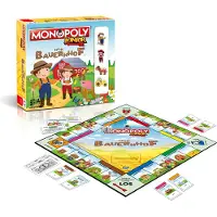 Winning Moves Monopoly Junior - Mein Bauernhof Brettspiel Gesellschaftsspiel Kinder Spiel