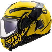 LS2 Helmets FF910 Advant II Tape Gelb Klapphelm Größe XS