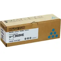 Ricoh 408185 (SP C360HE) - Cyan - Toner - Hohe Kapazität