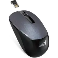 Genius NX-7015/Kancelářská/Optická/1 600 DPI/Bezdrátová USB/Šedá