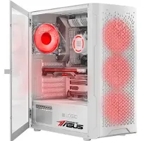 VIST WHITE PBA Ryzen 7 5700X RTX 5060 Ti 32GB SSD 1TB M.2 WIFI W11