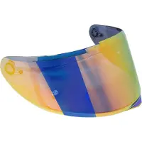 Cgm Roter schillernder Visier für 320 NEUTRON - 321 ATOM Integralhelm