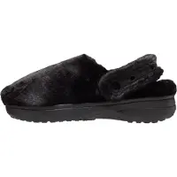 Crocs Hausschuhe Unisex Classic Unfurgettable Clog Black-Schuhgröße 36 - 37