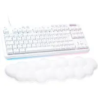 Logitech G 920-010414, Kabelgebunden, USB, Mechanischer Switch, QWERTY, RGB-LED, Weiß