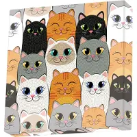 Diamond Dotz Cat Clan, Animals, Katze, Mehrfarbig, 4090 Stück(e), 280 mm, 280 mm