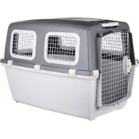 Zolux Stefanplast - Gepäckträger Gulliver 6 IATA, Farbe Grau, 92 x 64 x 66 cm