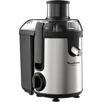 Moulinex JU420D10, Zentrifugal-Entsafter, Edelstahl, 0,95 l, 6 cm, Verriegelungsgriffe, 1 Stück(e)