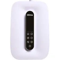 Qlima H 609 Luftbefeuchter - 125m³ - 7,5L - Ätherische Öle - Weiß/Blau - Raumbefeuchter | Humidifier