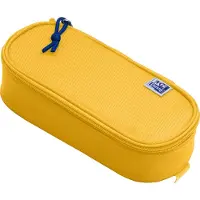 Oxford Schlamper-Etui Polyester oval gelb