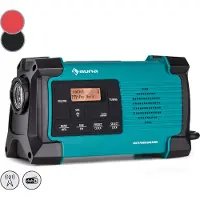 Auna Radio, Aufladbares DAB-Radio, DAB Plus Radio mit Bluetooth, Radio mit Batterie, DAB/DAB+/FM, Küchenradio mit LCD Display, Wecker, Retro-Radio Klein, Radio mit Netzstecker, USB & Streaming, 1W